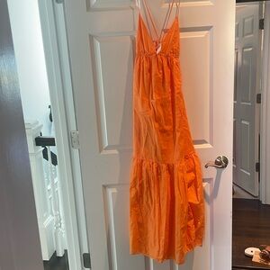 Faithful the brand orange maxi dress